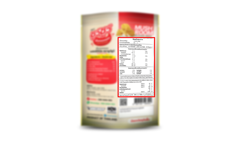 “Nutrition label” is “food label”